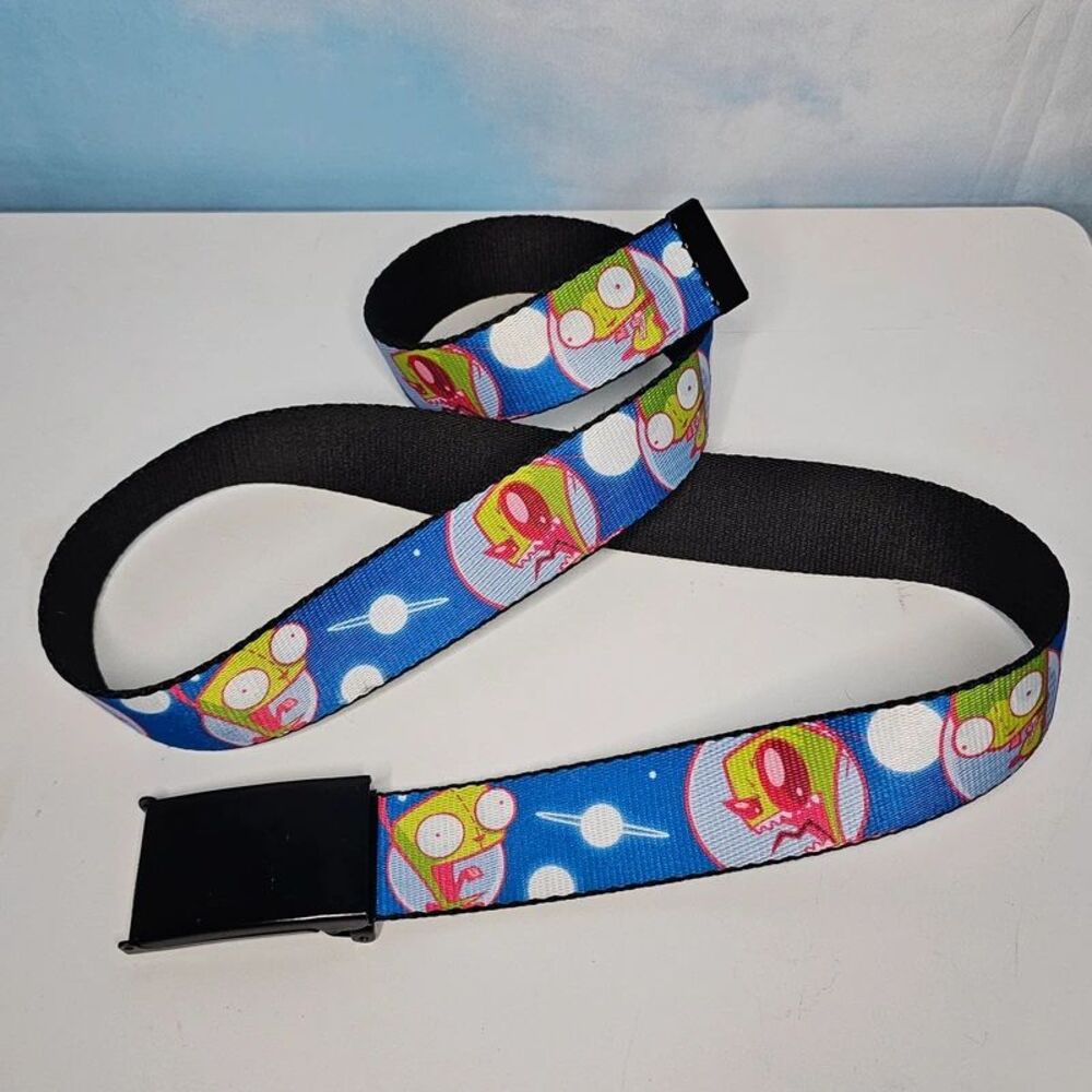 Invader Zim blue belt